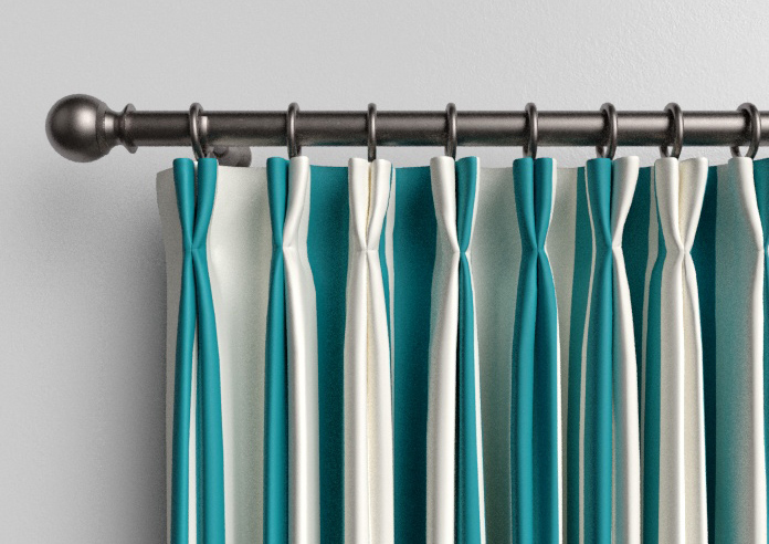 The British Stripe Co. Edward, Blackpool No.1 - Made to Measure Curtains - Image 10